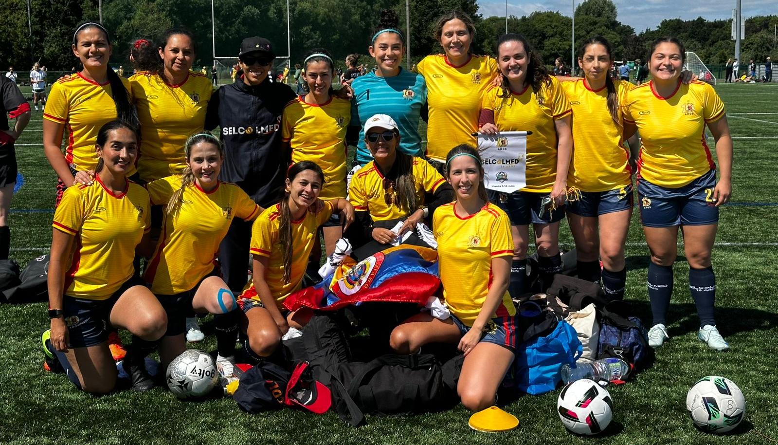 Selección Colombia en el Mundial de Médicas.
