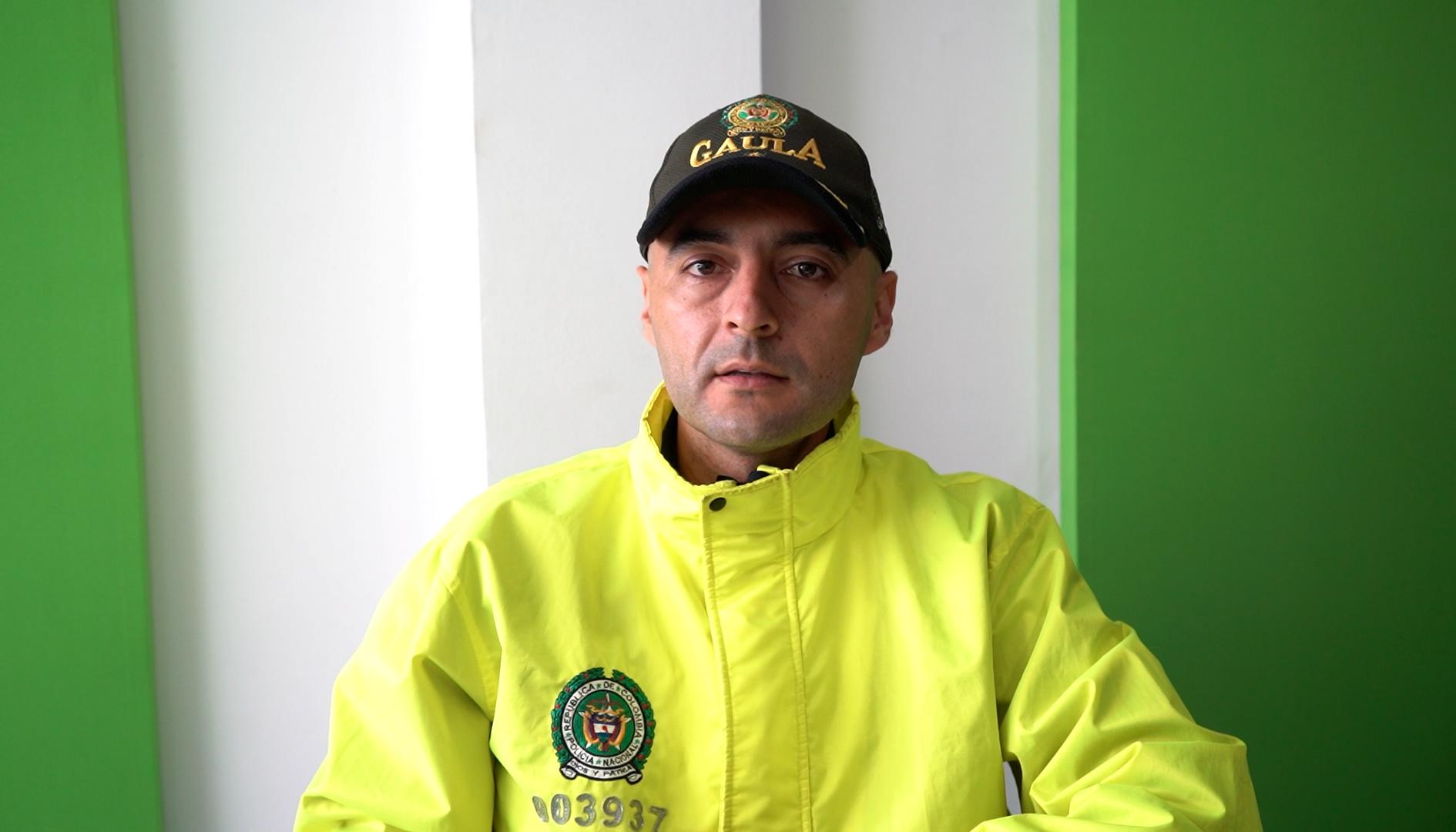 Mayor Julián Cañas, Nuevo Comandante del Gaula Mebar.