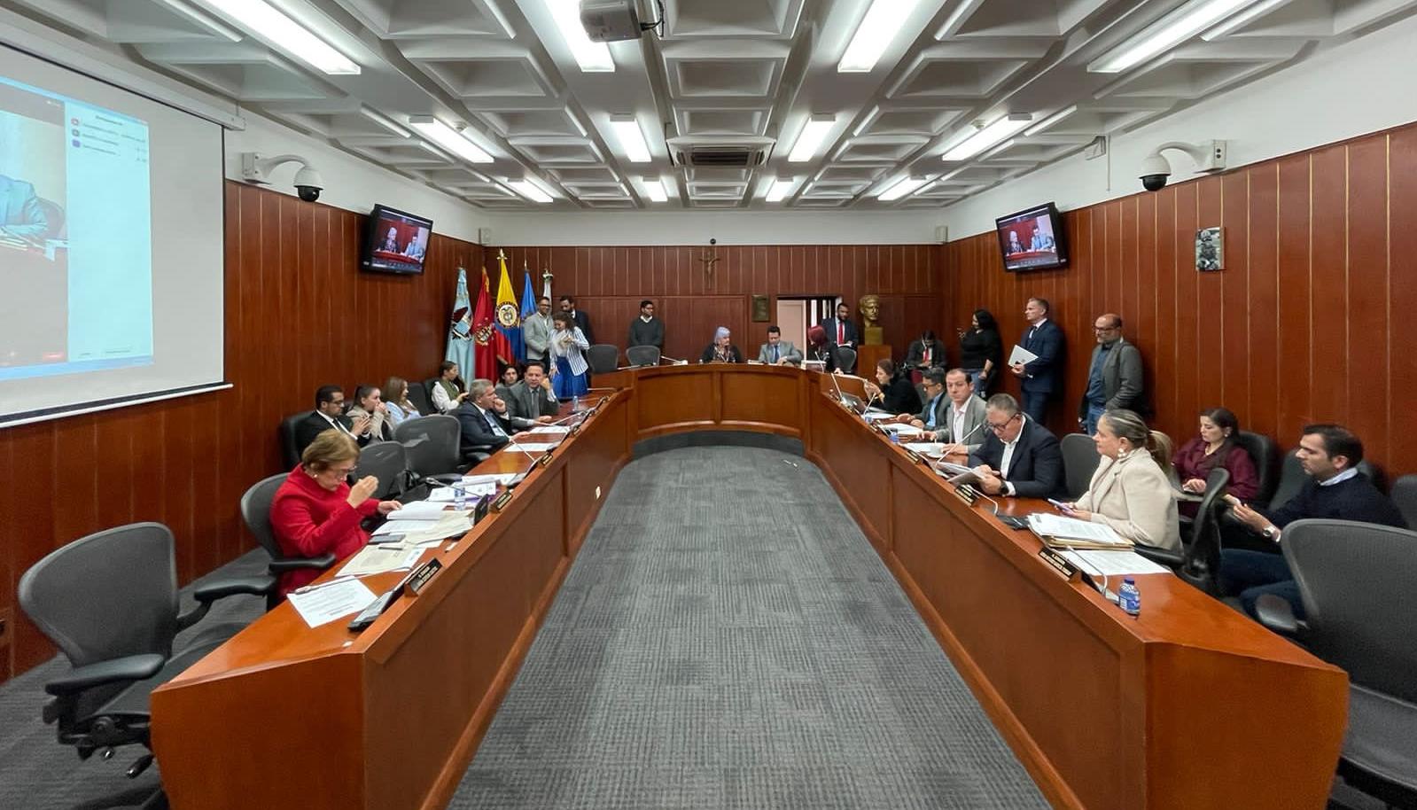 Comisión Segunda del Senado.