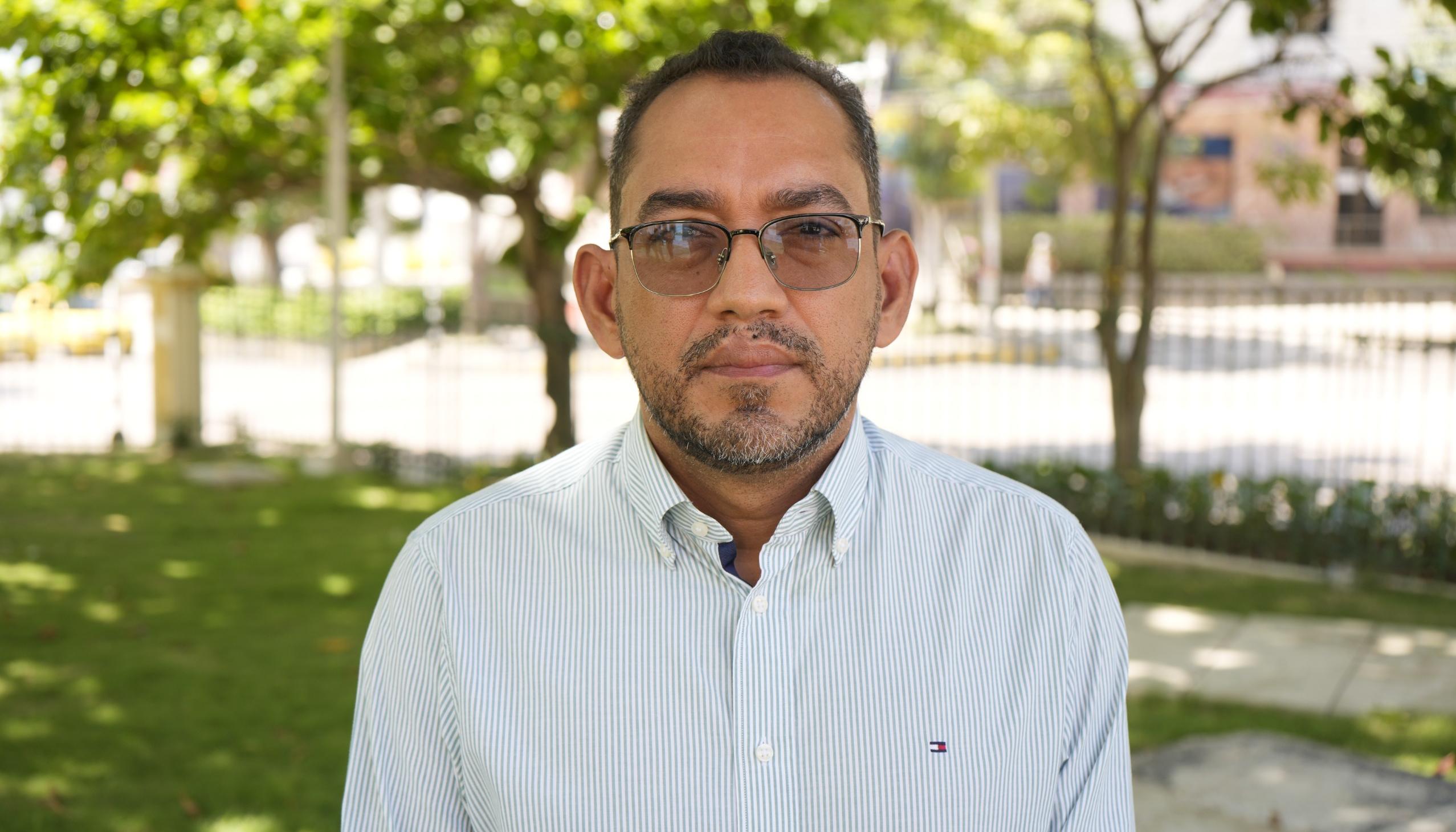 Danilo Hernández, rector de la Universidad del Atlántico. 
