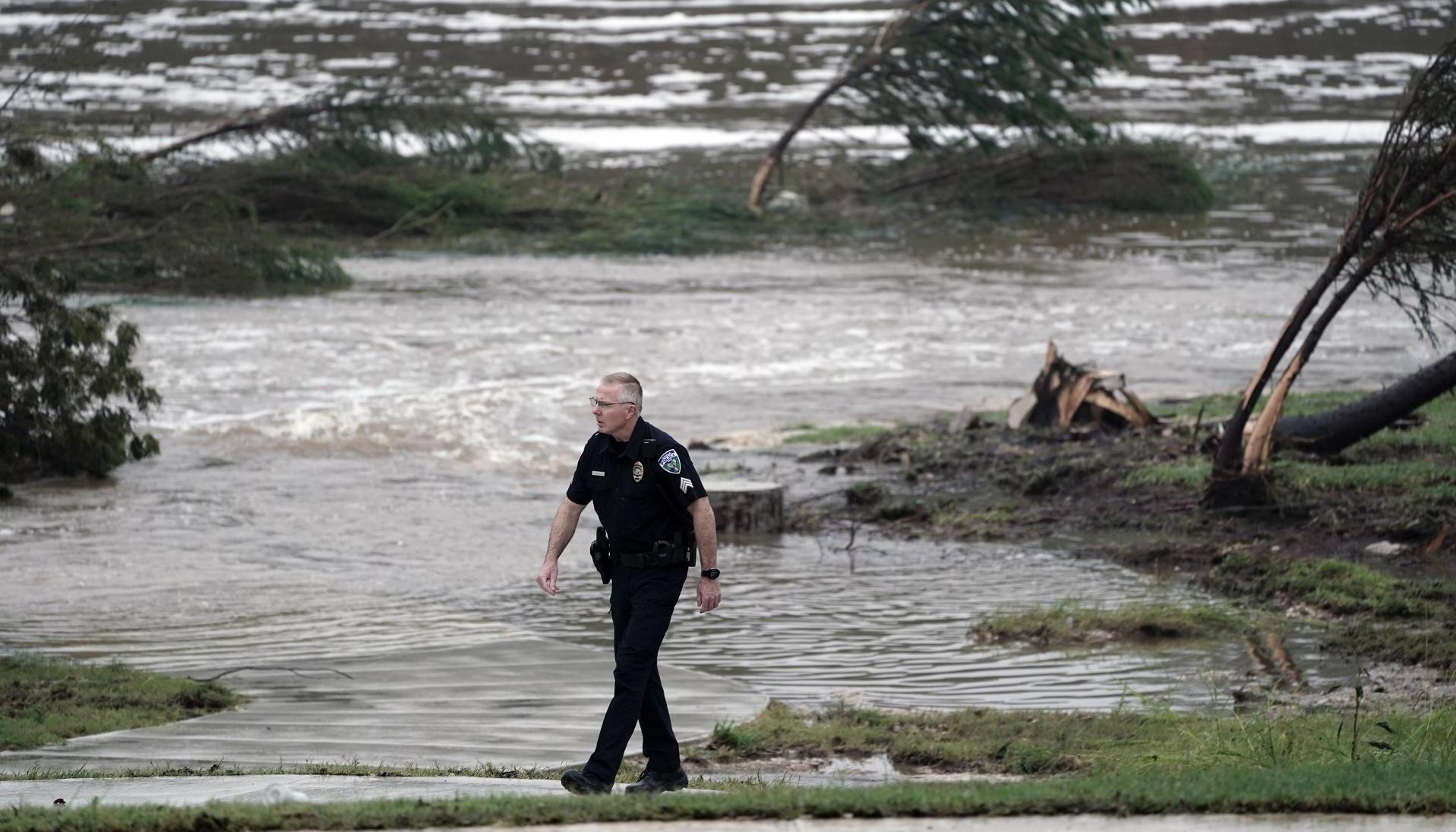 Desbordamiento del río Guadalupe