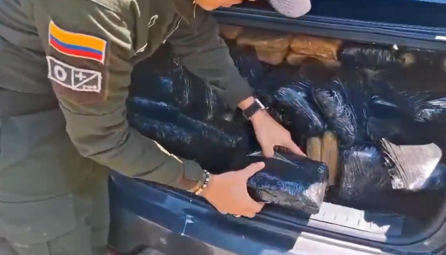 Marihuana incautada. 