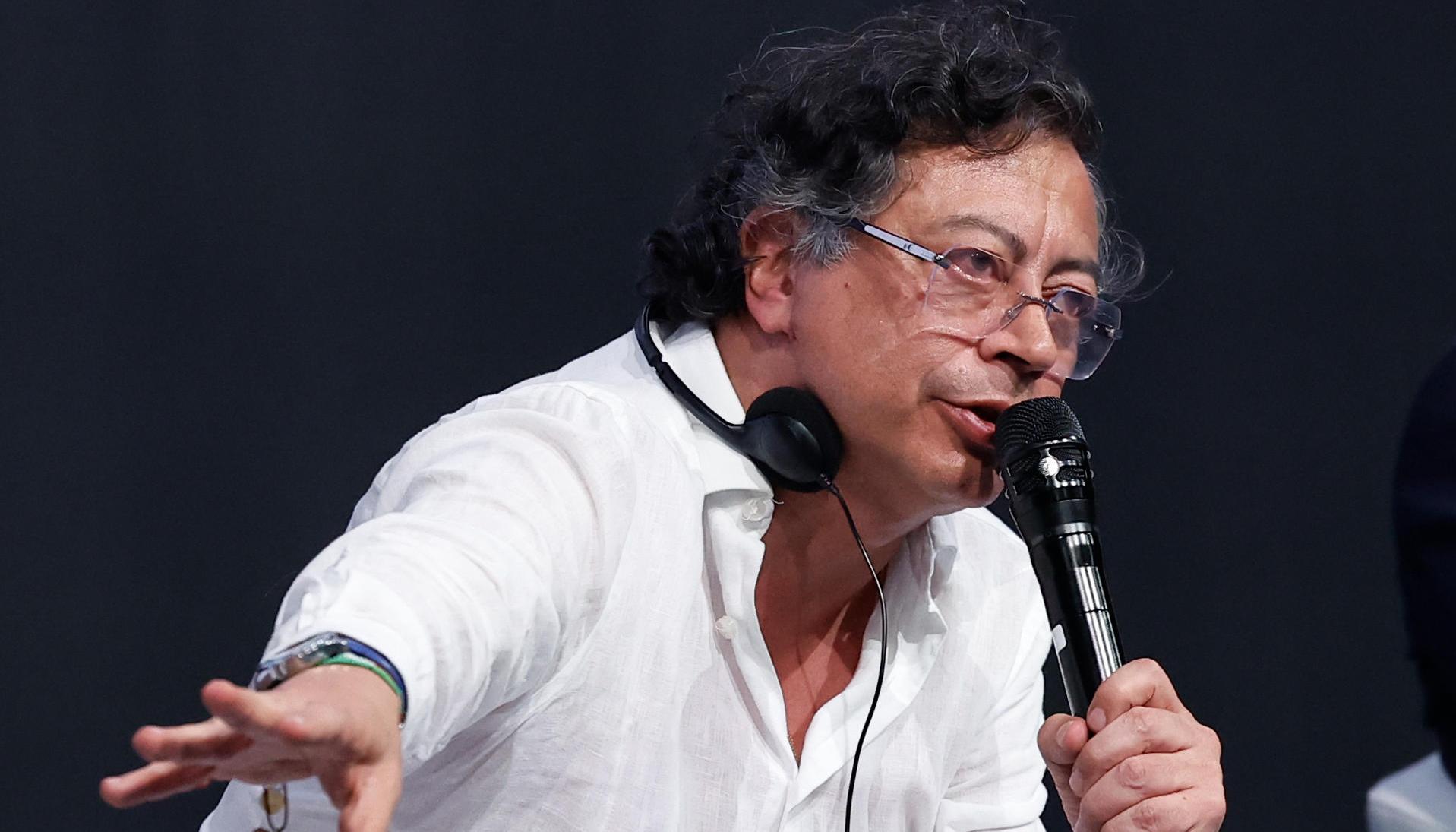 El Presidente Gustavo Petro.