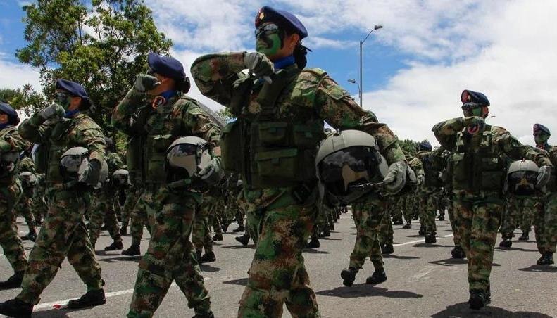 Fuerzas Armadas colombianas.