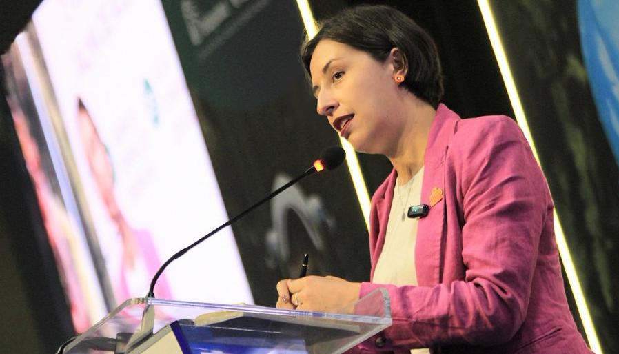 Martha Carvajalino, Ministra de Agricultura.