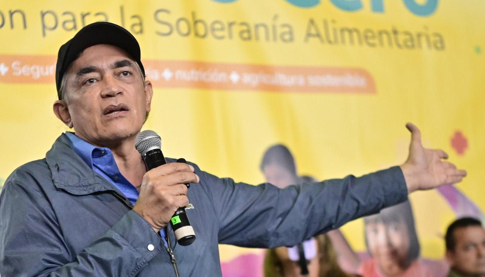 El precandidato presidencial, Gustavo Bolívar.