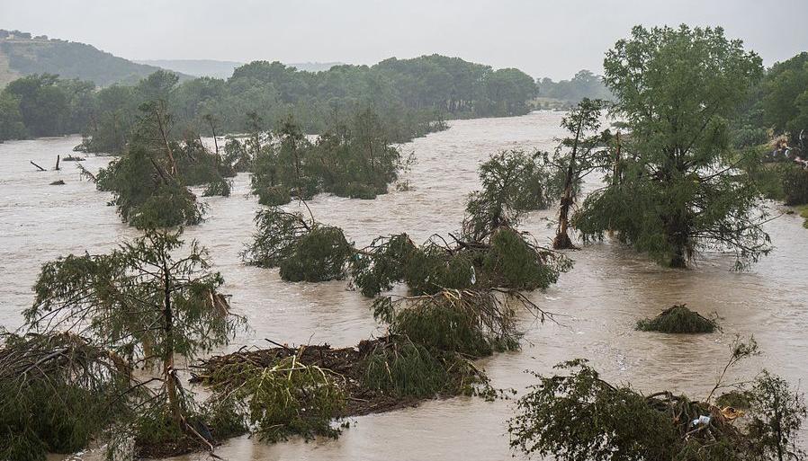 Inundaciones en Texas.