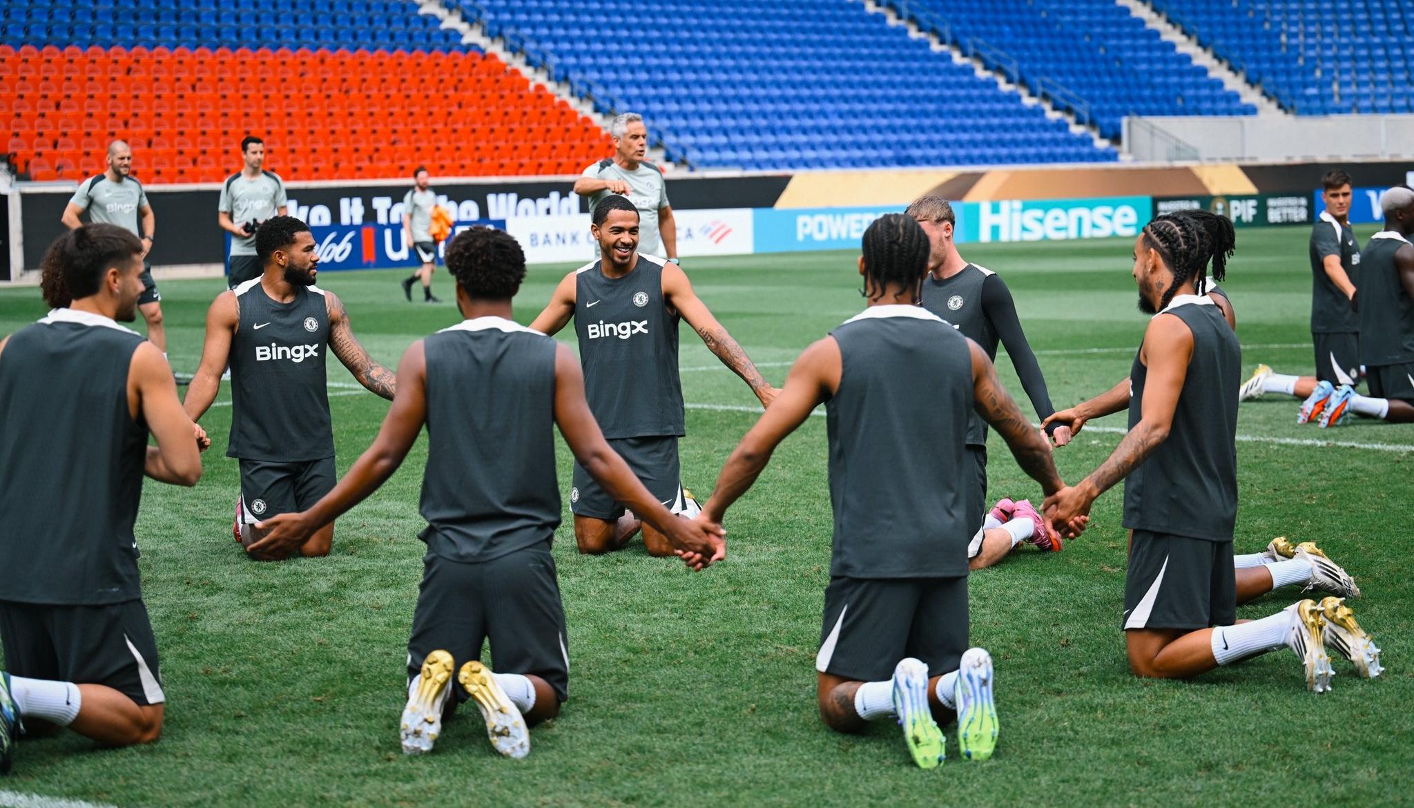 Jugadores del Chelsea. 