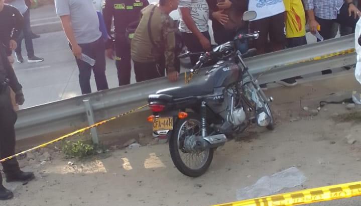 Lugar donde sucedió el crimen.