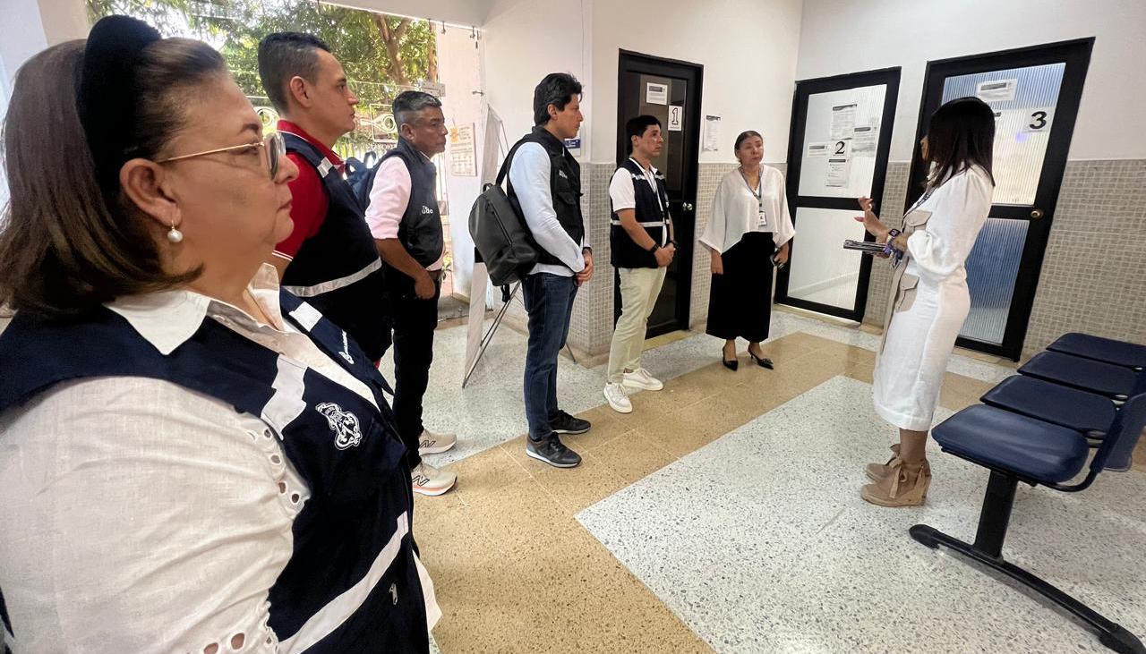 Imagen de la inspección de este jueves.