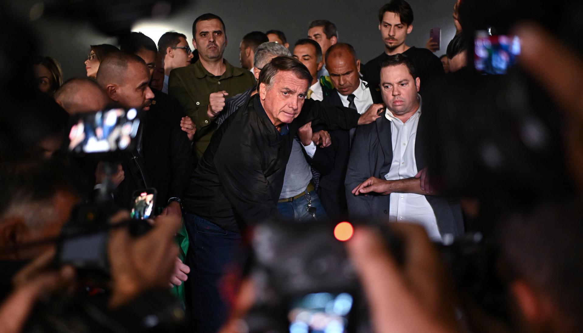 El expresidente de Brasil, Jair Bolsonaro.