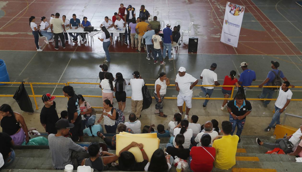 Los desplazados de Jamundí.