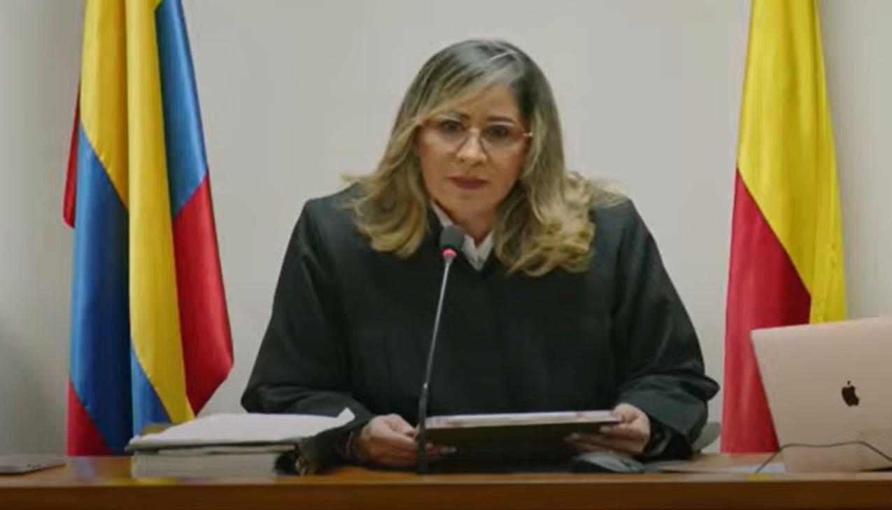 La jueza 44 penal del Circuito con Función de Conocimiento de Bogotá, Sandra Liliana Heredia.