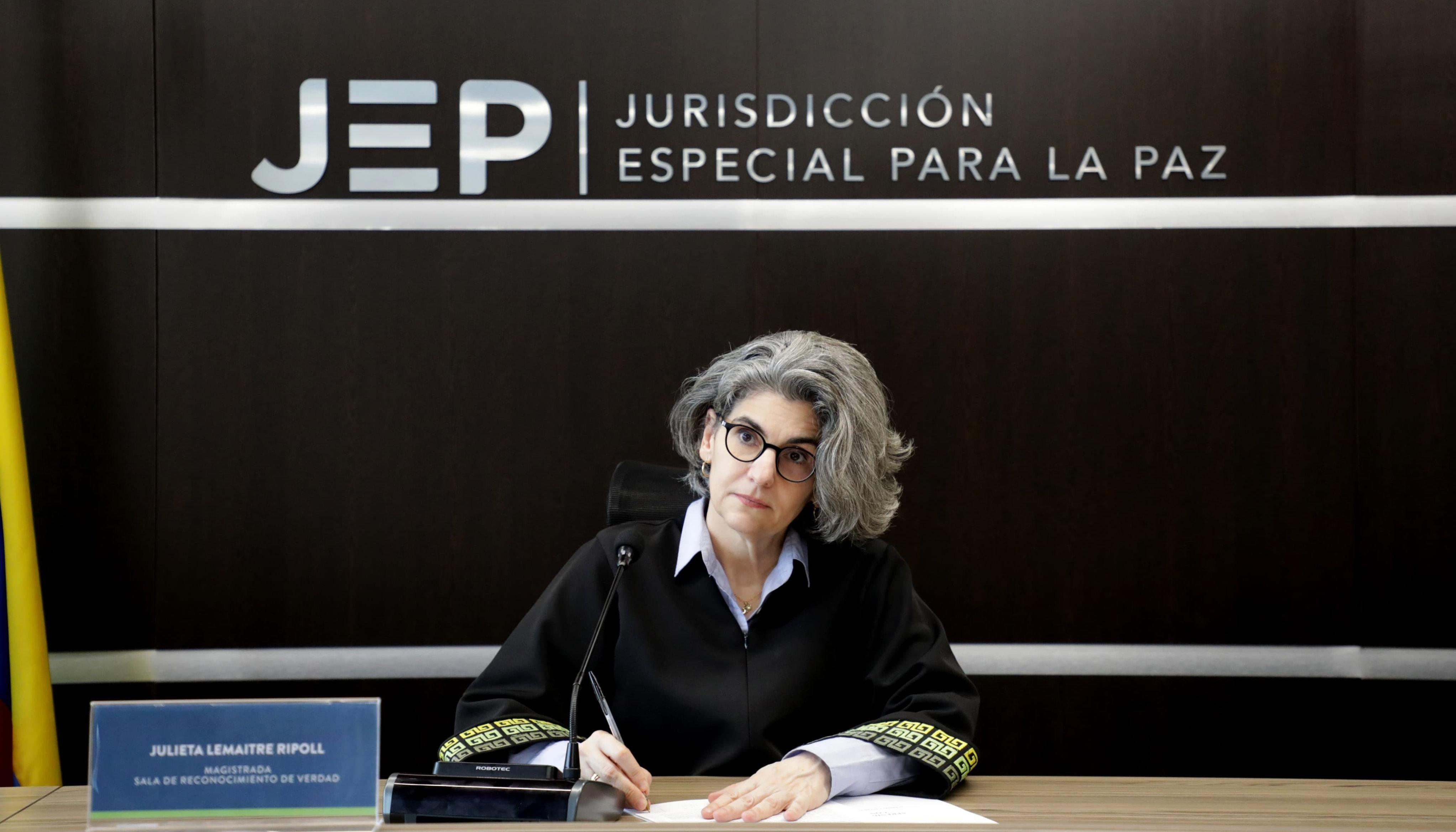 Julieta Lemaitre,  magistrada de la JEP
