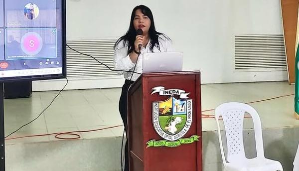 Lorena Luz Rada De la Hoz, alcaldesa municipal de El Piñón.