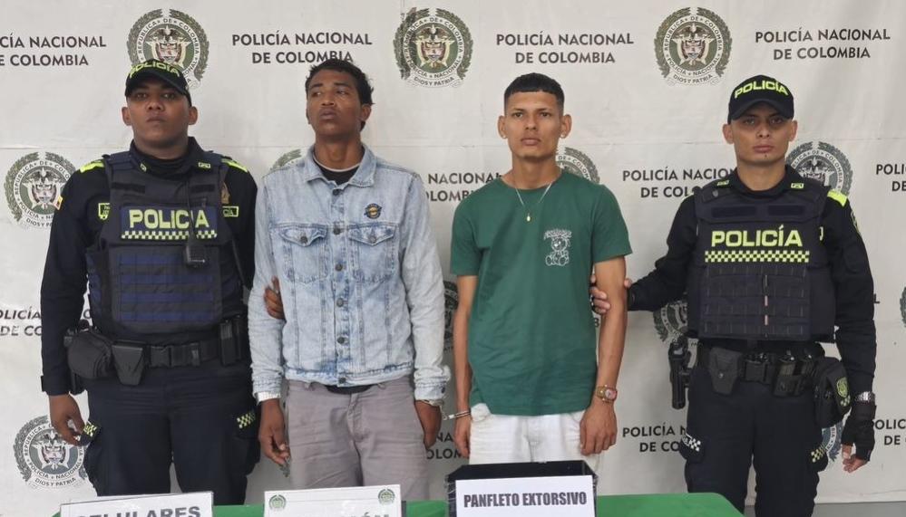 Los dos hombres fueron conducidos a la URI de la Fiscalía. 