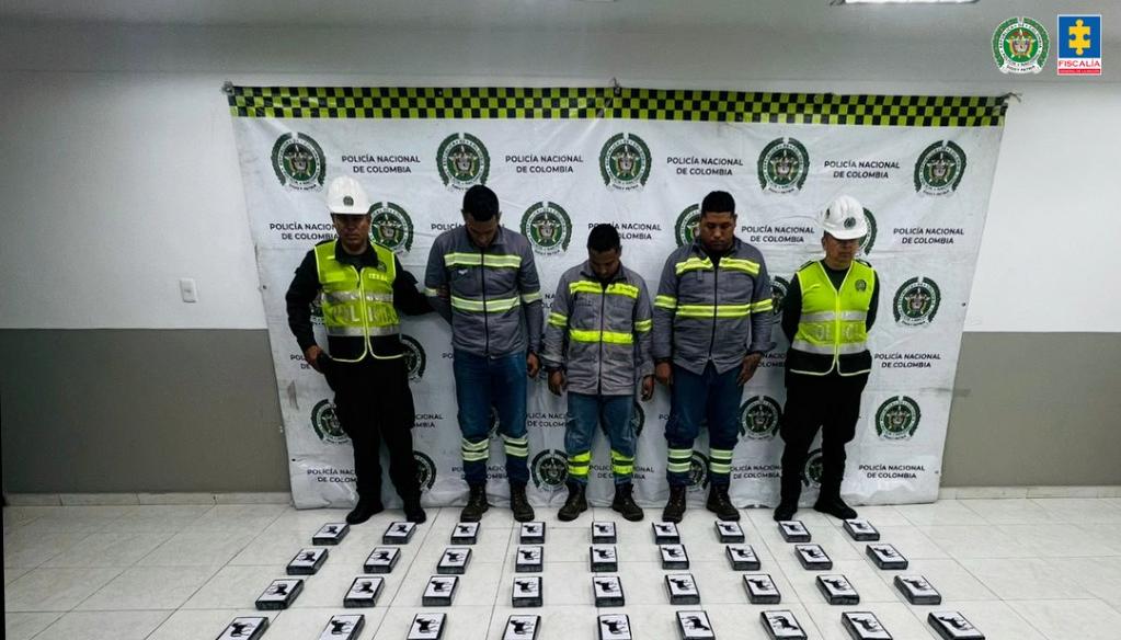 Los tres hombres imputados por la Fiscalía. 