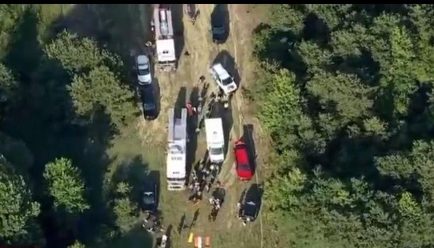 Lugar donde ocurrió el accidente. 