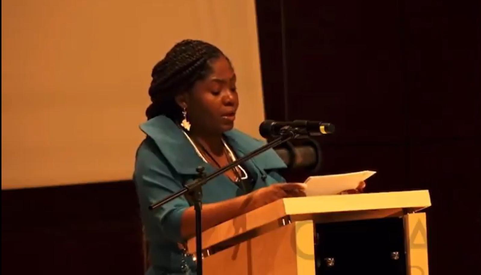 La Vicepresidenta de la República, Francia Márquez.