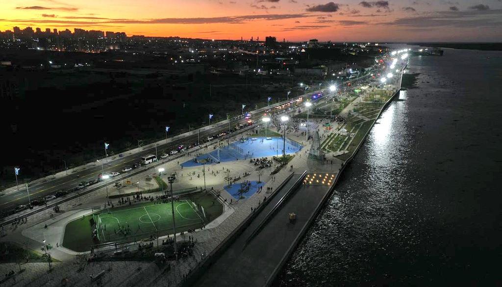 El Gran Malecón es uno de los lugares más visitados de Colombia. 