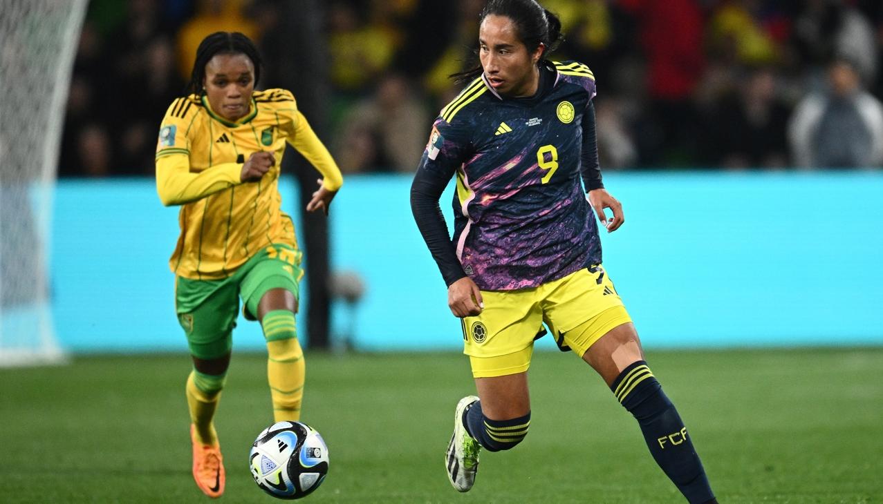 Mayra Ramírez, delantera de la Selección Colombia, quien juega en el Chelsea.
