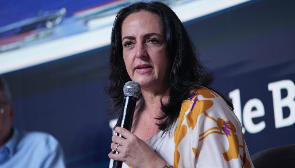 María Fernanda Cabal, senadora y precandidata presidencial.