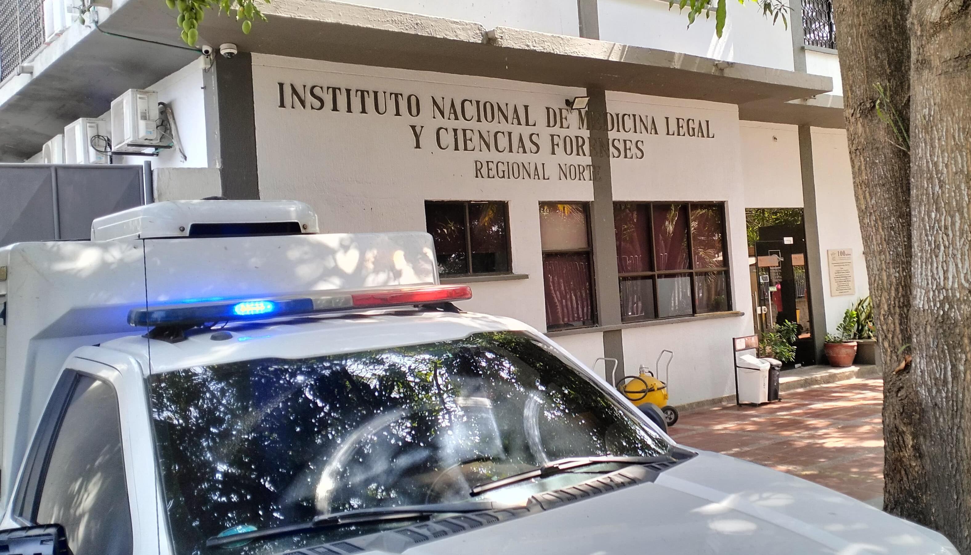 Fachada de Medicina Legal en Barranquilla.