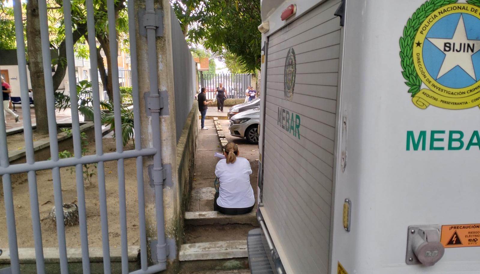 El cuerpo fue trasladado a Medicina Legal.