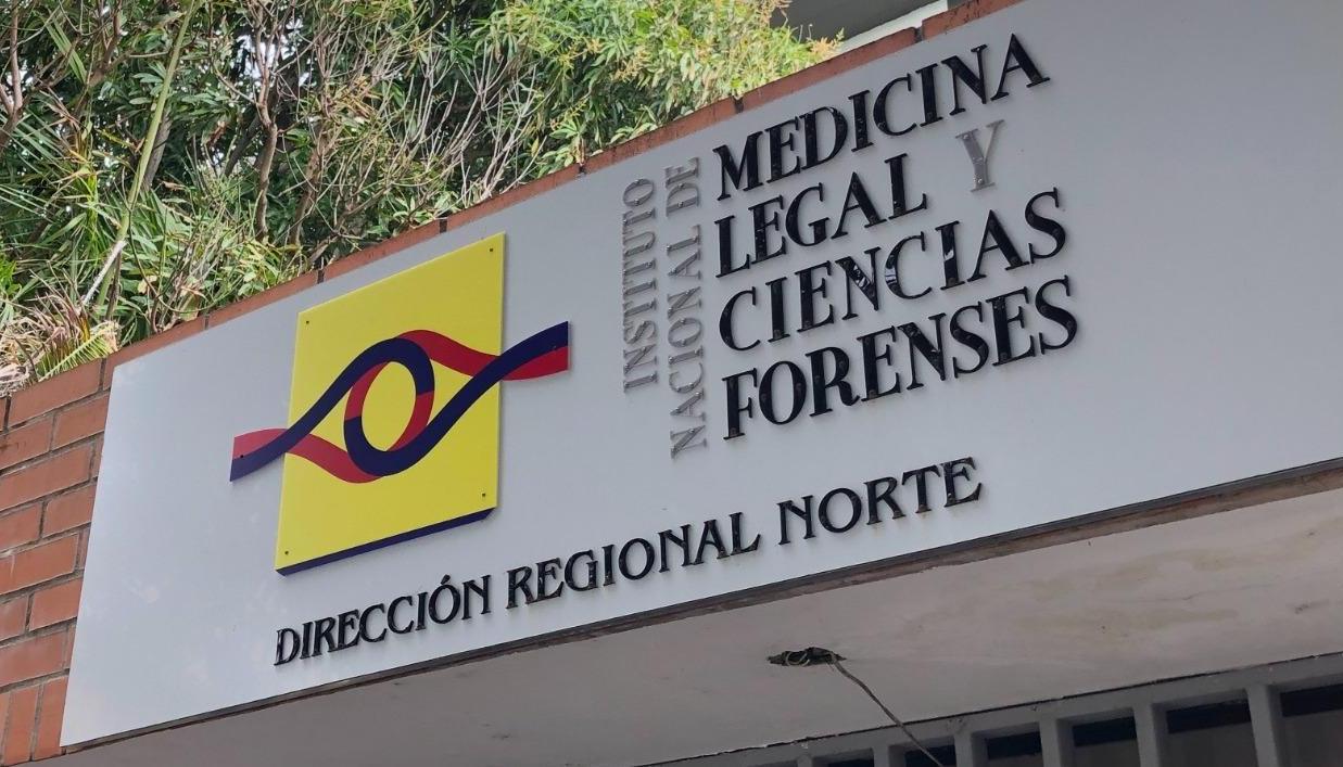 Fachada de Medicina Legal en Barranquilla.