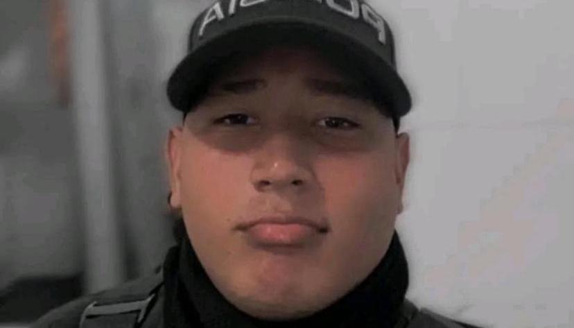 El patrullero barranquillero Miguel Alexander Rebolledo García.