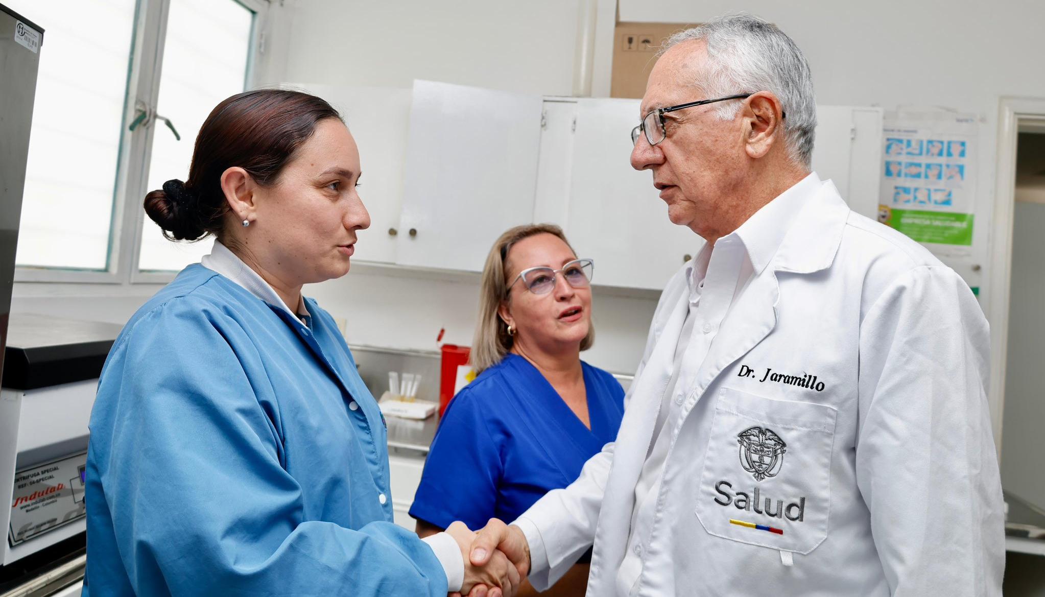 El Ministro de Salud, Guillermo Alfonso Jaramillo.