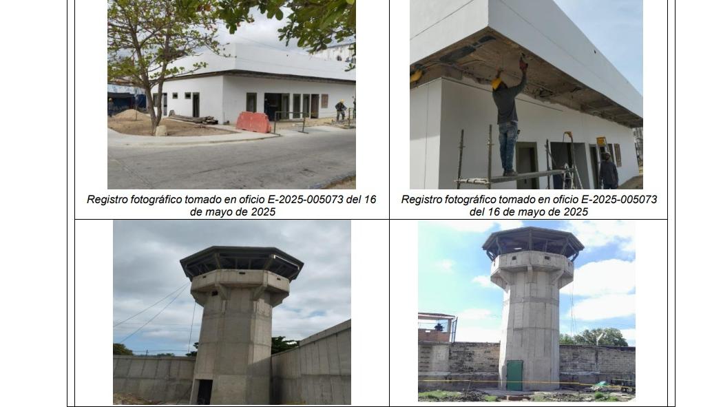 Imágenes de las obras atrasadas en la Penitenciaría.