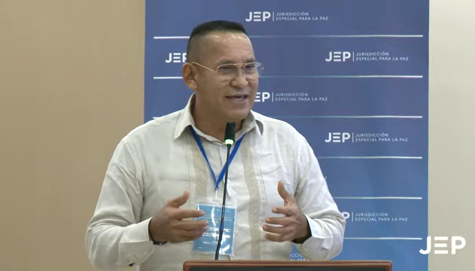 Oseas Tomás Arias, sargento retirado del Ejército