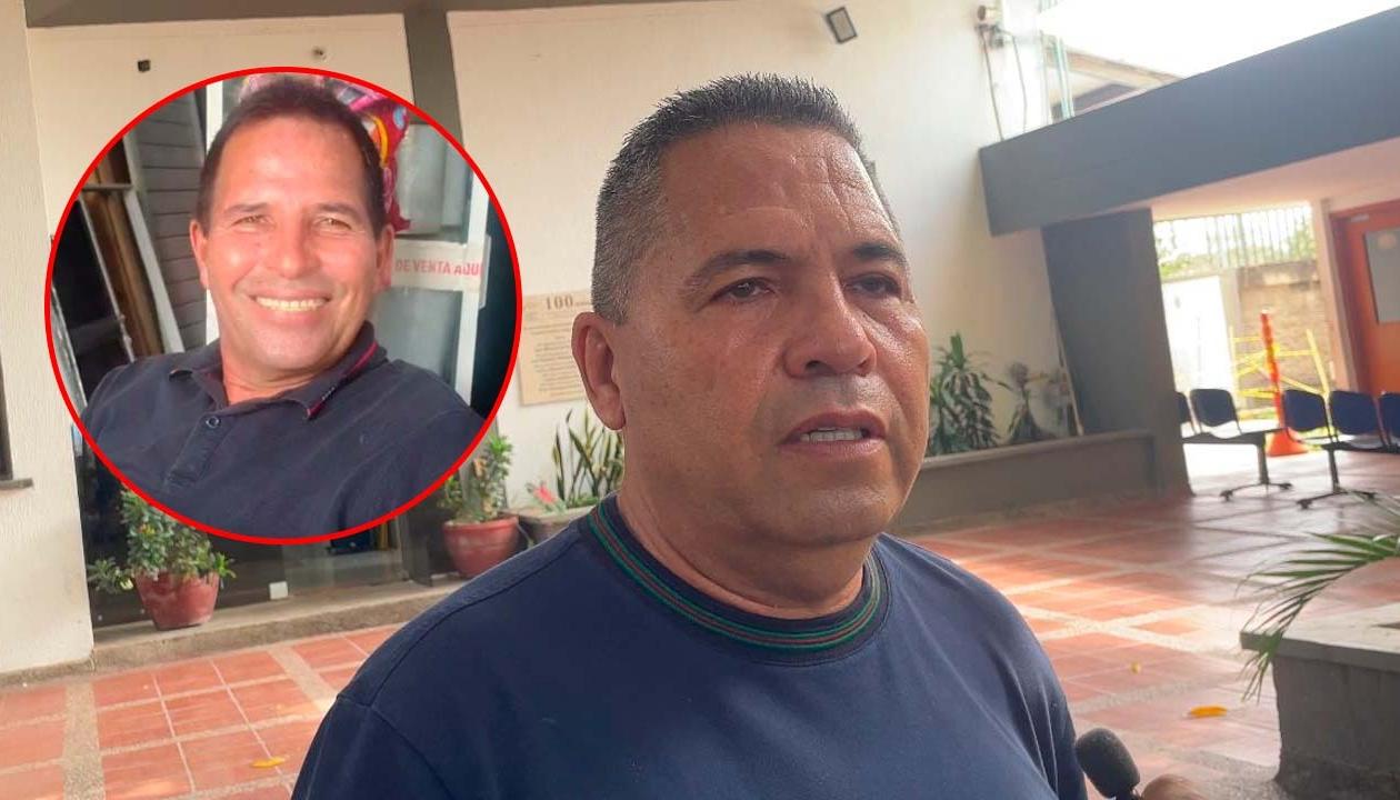 Wilson Mandón (círculo), una de las víctimas; y Freddy Mandón, su hermano. 