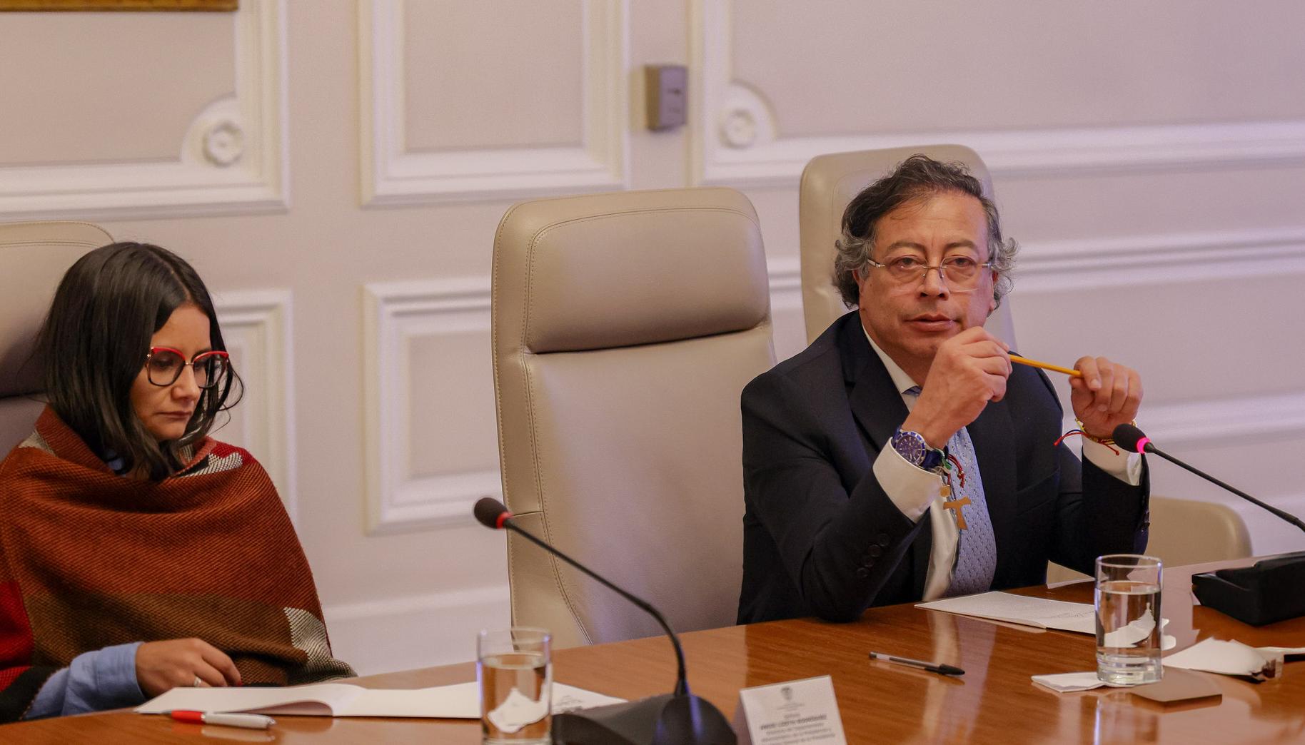 El Presidente Gustavo Petro.