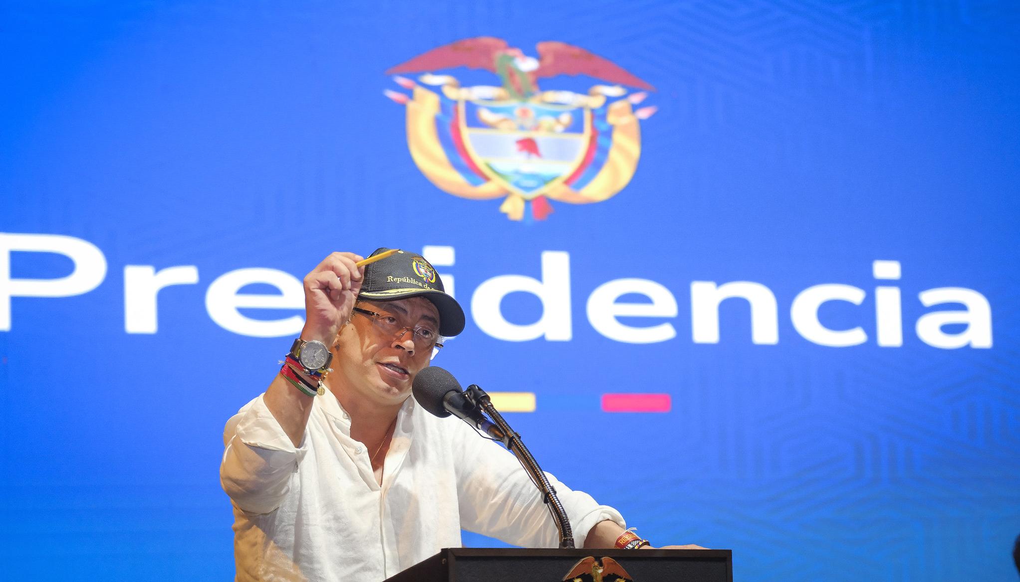 Presidente Gustavo Petro. 