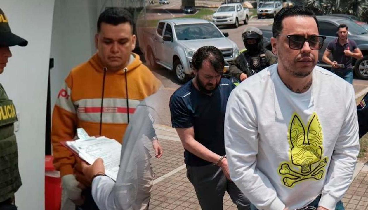 Digno Palomino y Jorge Díaz Collazos, alias 'Castor'. 