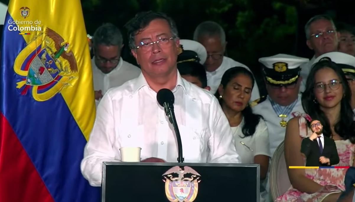 El Presidente Gustavo Petro.