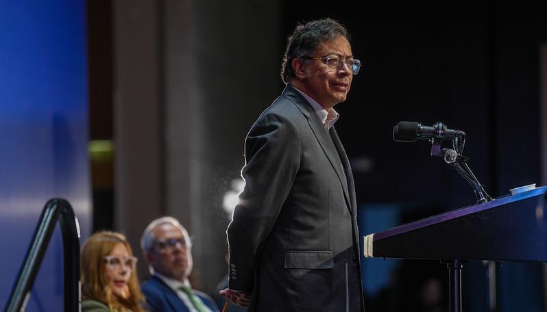 El Presidente Gustavo Petro.