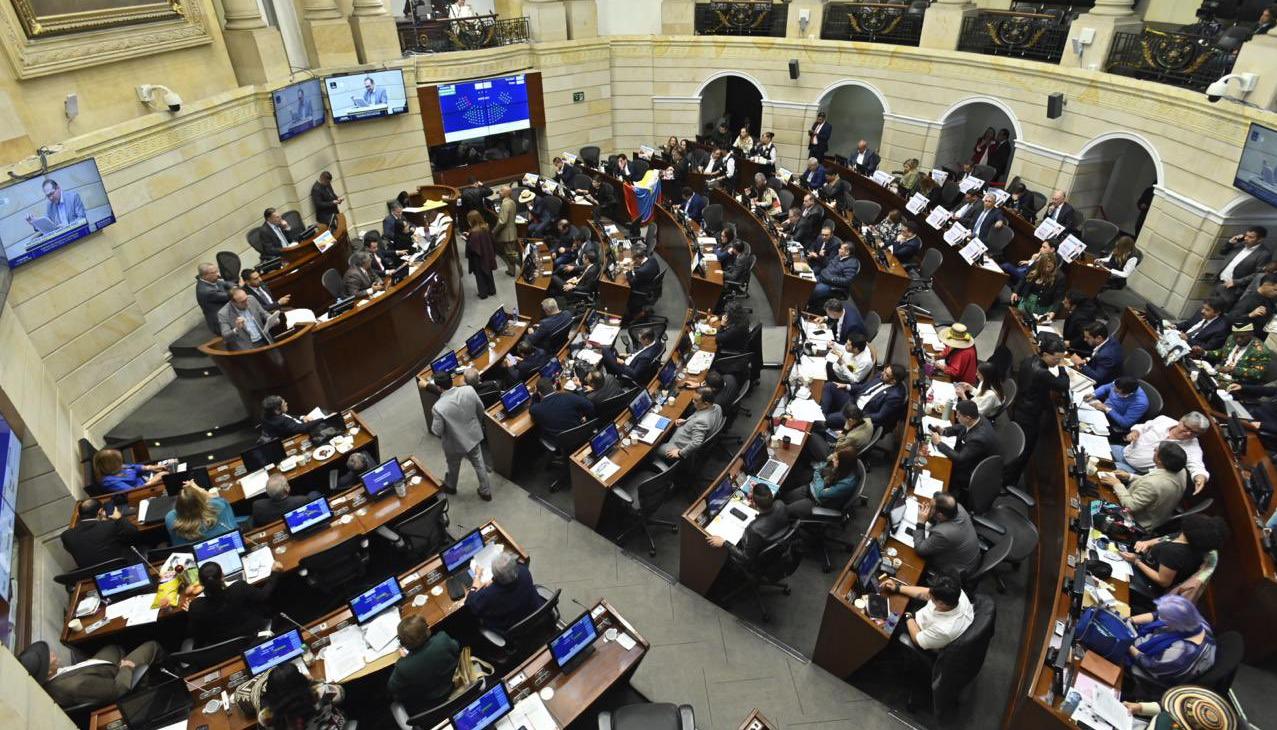 Plenaria del Senado.