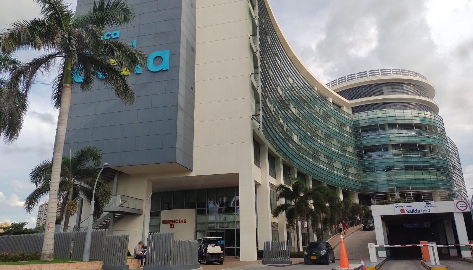 Efraín Morales Orellano tuvo que ser trasladado a Clínica Portoazul.