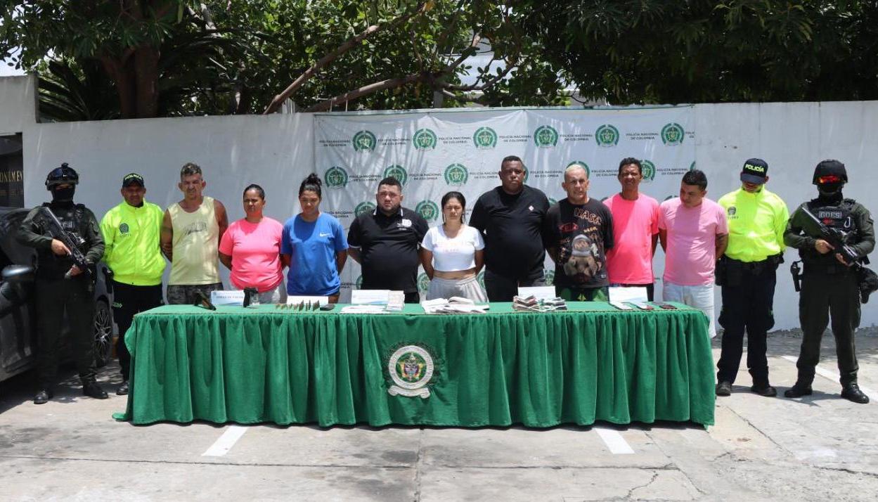 Las capturas fueron realizadas por la Policía Metropolitana. 