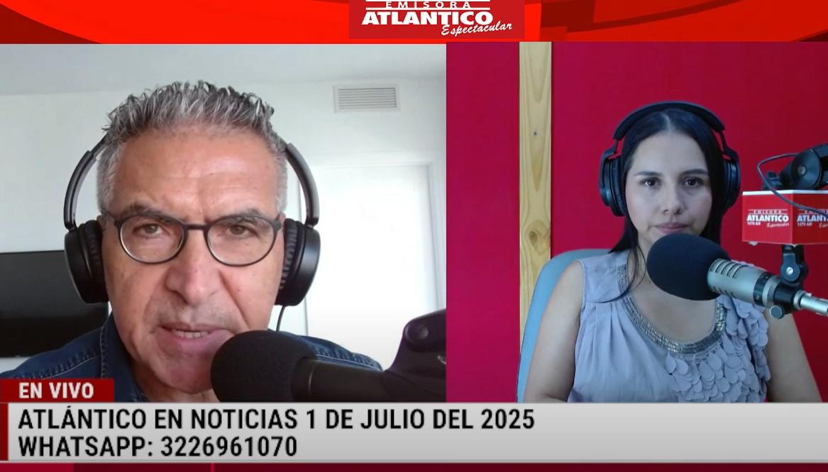 Transmisión de Atlántico en Noticias.