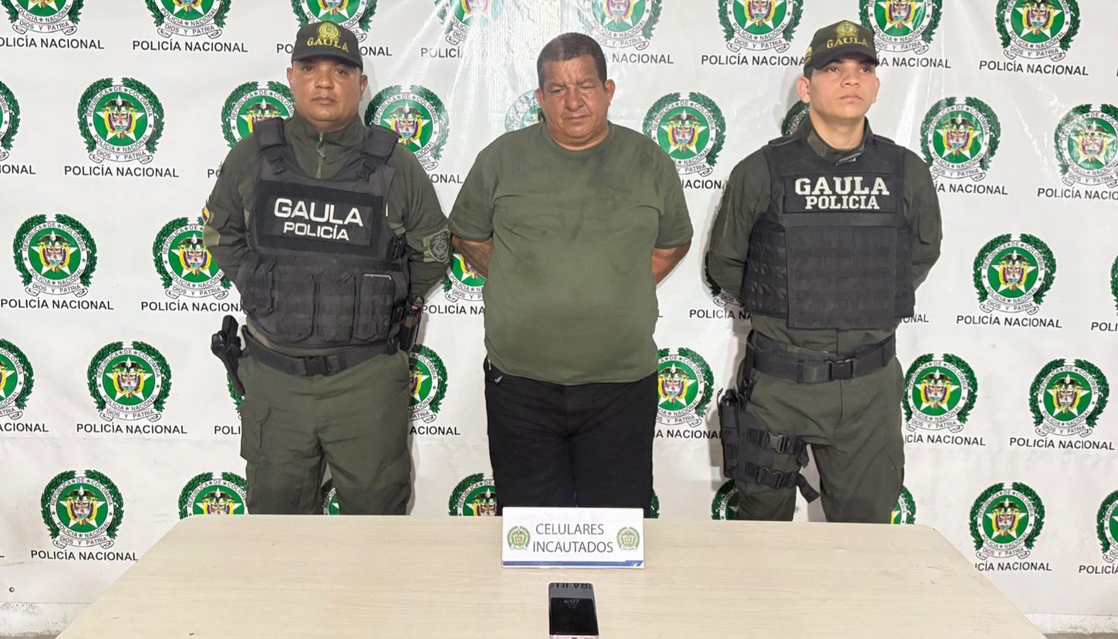 Rodrigo Javier Pantoja Linero, presunto cabecilla de 'Los Pepes'.