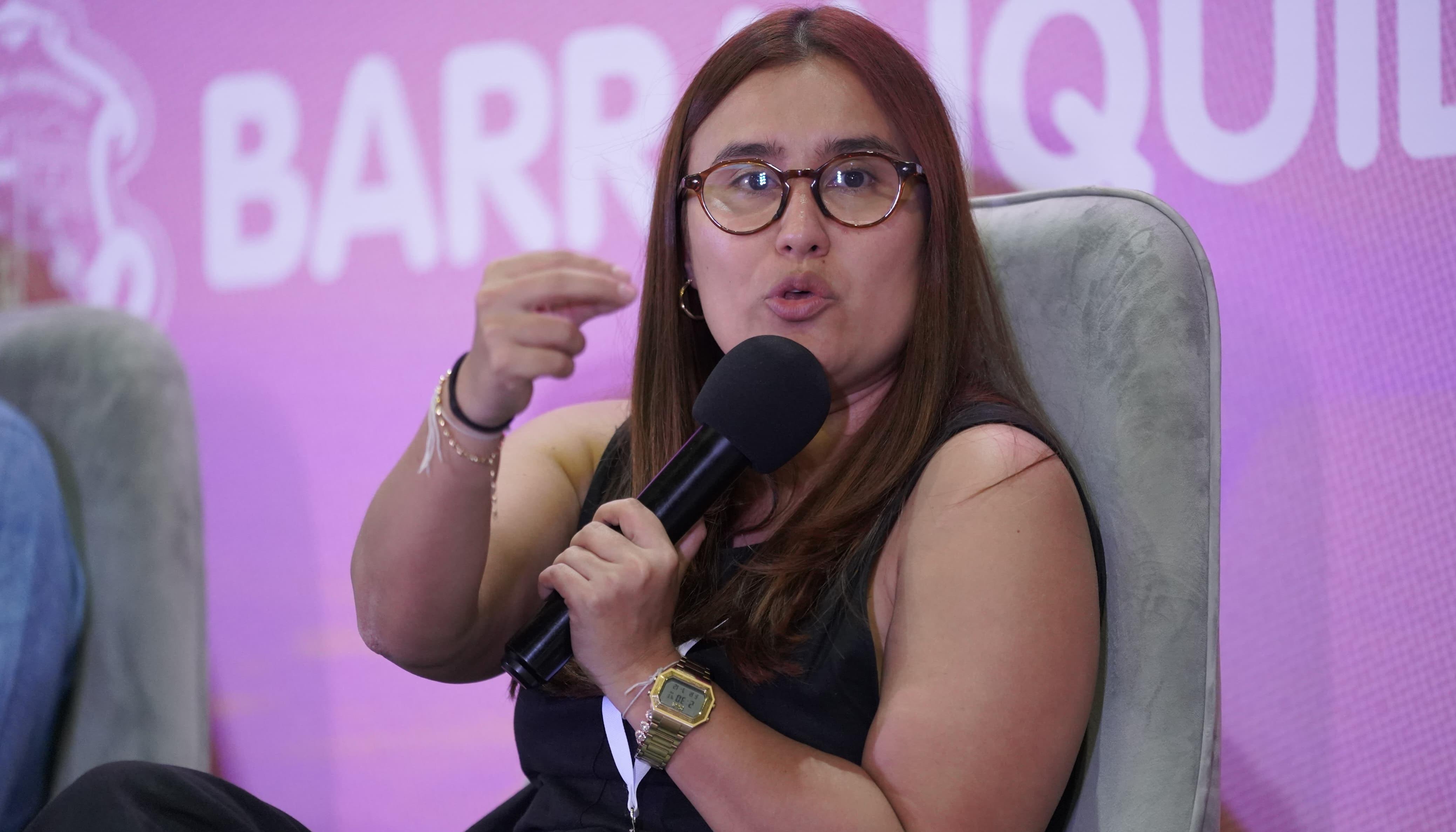 María José Navarro, superintendente de la Economía Solidaria. 