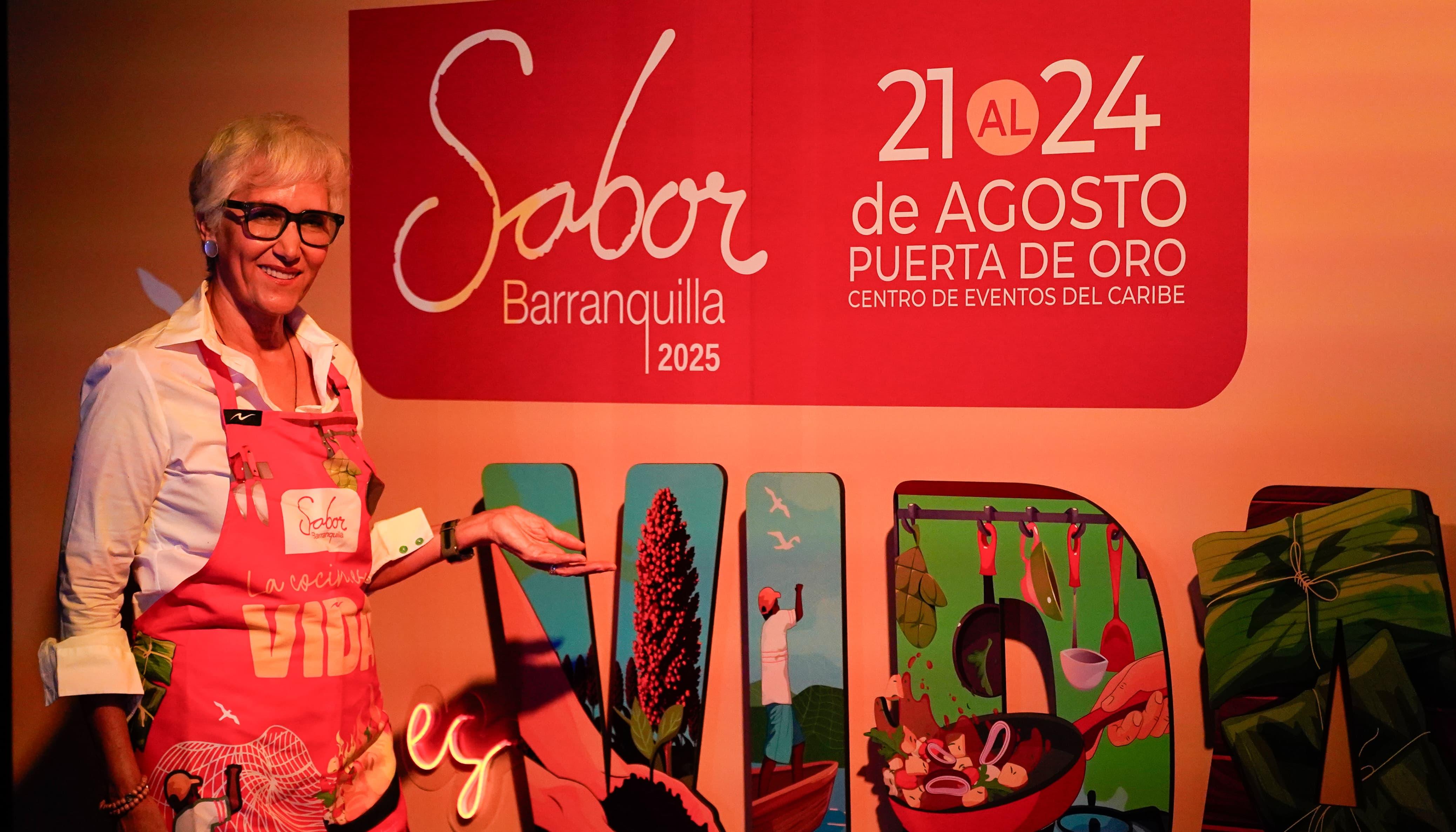 Patricia Maestre, directora de Sabor Barranquilla.