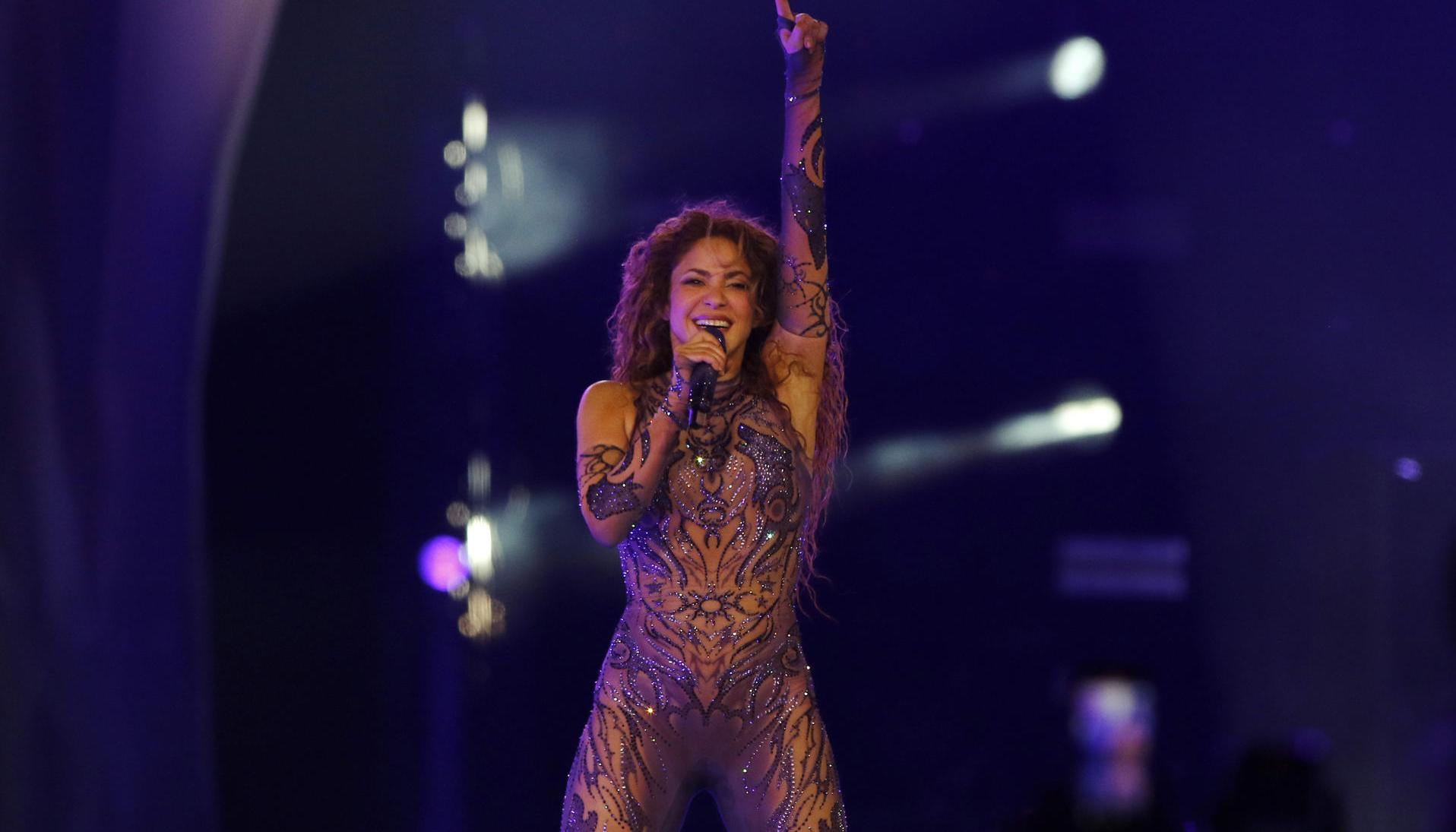 La cantante barranquillera Shakira. 