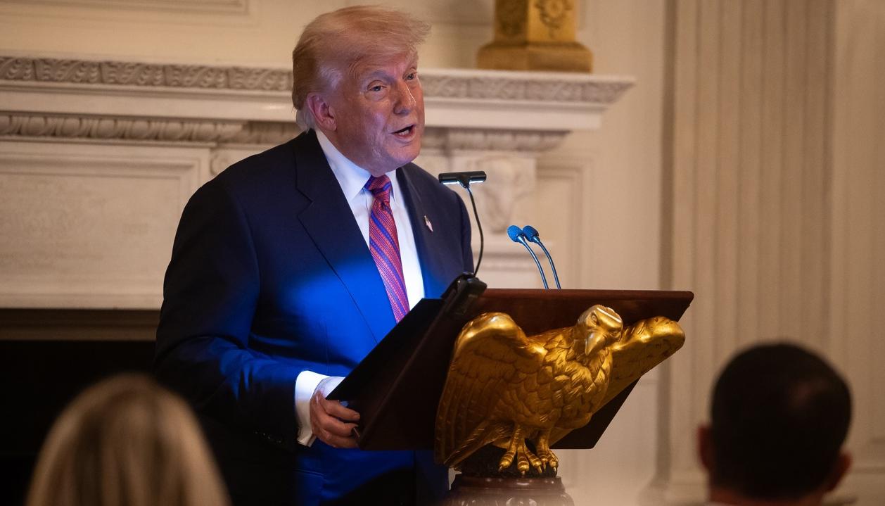 El presidente de Estados Unidos, Donald Trump.