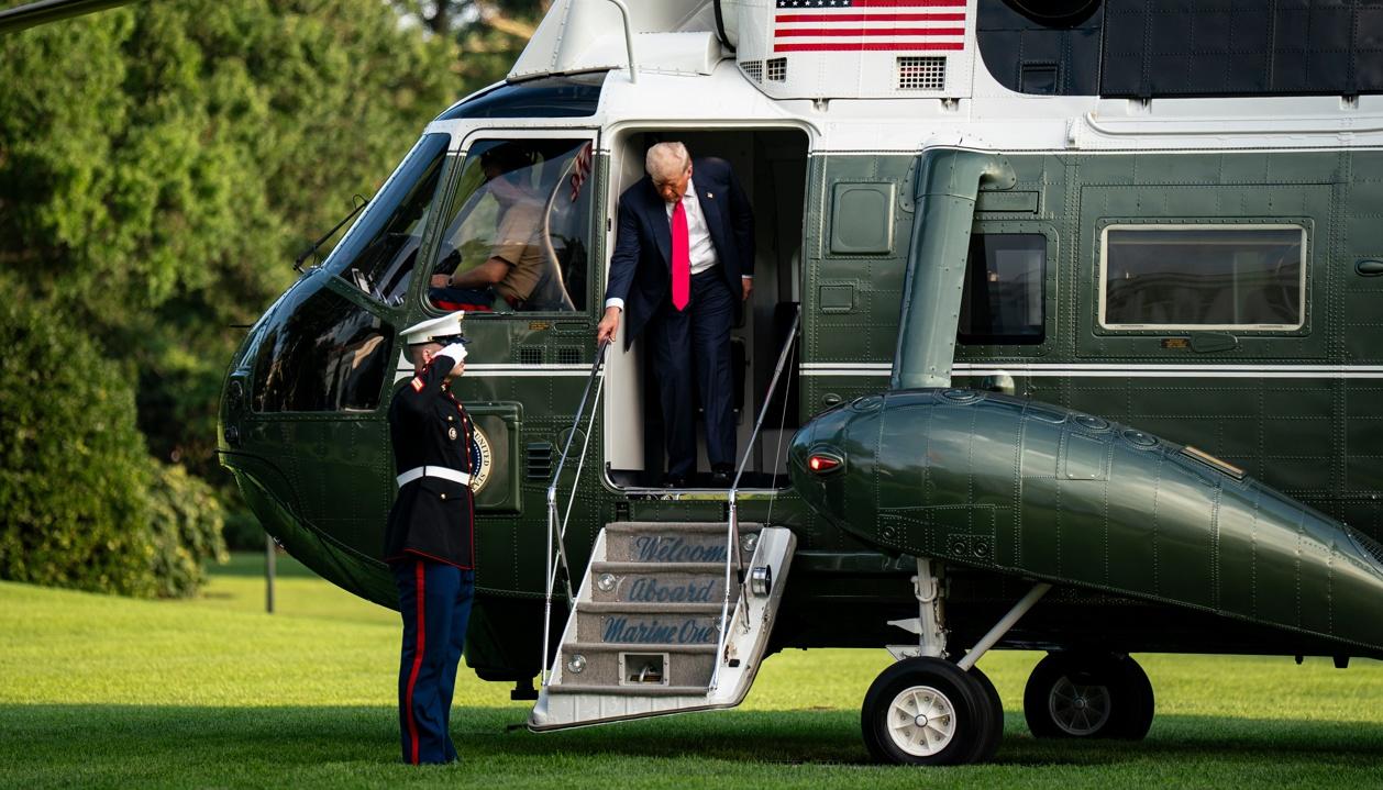 El presidente de Estados Unidos, Donald Trump.