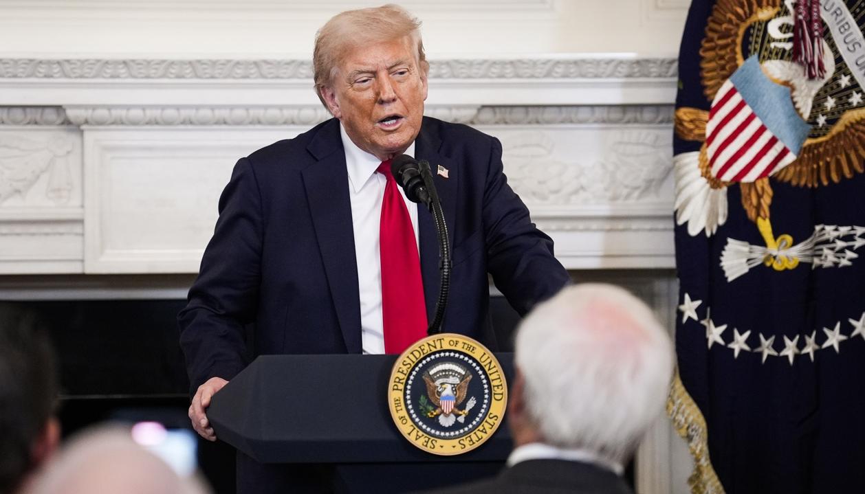 El presidente de Estados Unidos, Donald Trump.